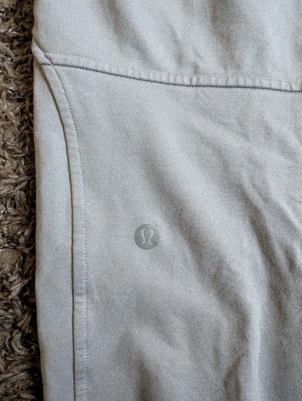 Lululemon Grey Heathered Stargaze Metro Miles Cotton 26" Jogger Women's Sz 4 - Picture 9 of 10